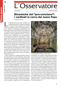 L'Osservatore - 3 Maggio 2025