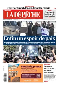 La Dépêche du Midi - 14 Octobre 2025