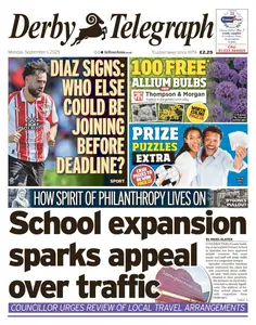 Derby Telegraph - 1 September 2025
