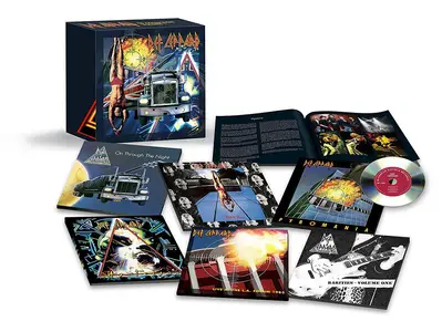 Def Leppard - CD Collection Volume 1 (2018) {6xSHM-CD+EP Box Set, Japanese Edition}