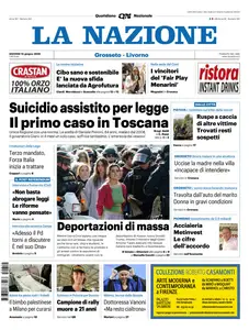 La Nazione Grosseto Livorno - 12 Giugno 2025