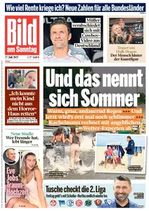 Bild am Sonntag - 27 Juli 2025
