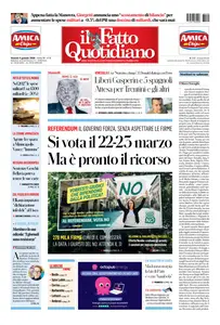Il Fatto Quotidiano - 9 Gennaio 2026
