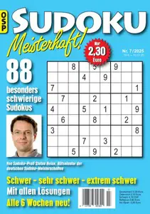 Sudoku Meisterhaft - Nr.7 2025
