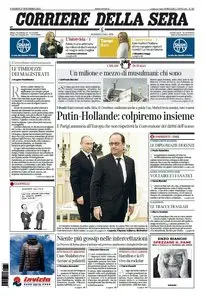 Corriere della Sera – 27 Novembre 2015