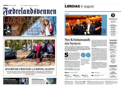 Fædrelandsvennen – 04. august 2018