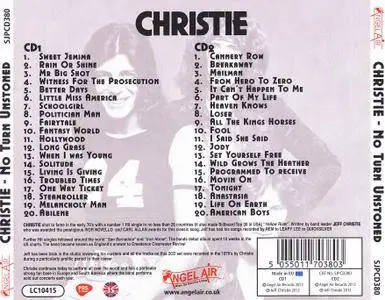 Christie - No Turn Unstoned (2012) 2CDs