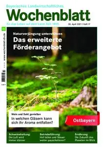 Bayerisches Landwirtschaftliches Wochenblatt Ostbayern - 29. April 2021