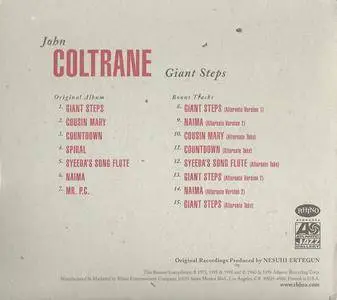 John Coltrane - Giant Steps (1960) {1998 Rhino}