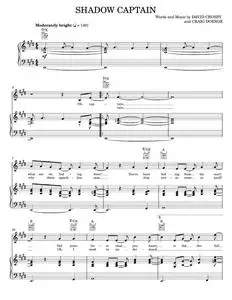 Shadow Captain - Crosby, Stills & Nash, The Isley Brothers (Piano-Vocal-Guitar)
