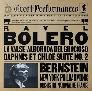 Leonard Bernstein - Conducts Ravel (1981) 24-Bit/96-kHz Vinyl Rip