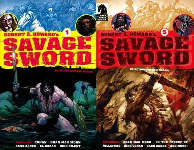 Robert E Howard's Savage Sword #1-5 (2010-2012)