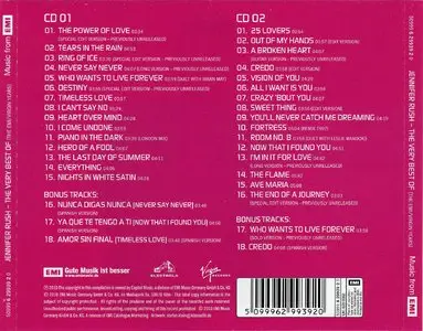 Jennifer Rush - Very Best Of: The EMI/Virgin Years (2010) 2CD Edition