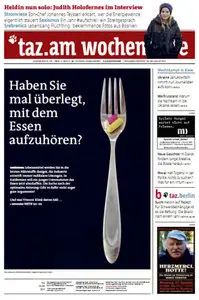 Tageszeitung TAZ vom 25 Januar 2014