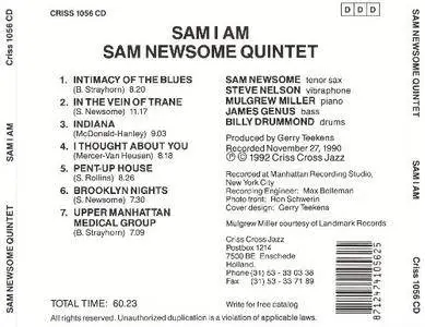 Sam Newsome Quintet - Sam I Am (1992)