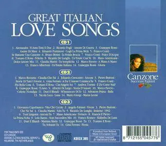 VA - Great Italian Love Songs (3CD Box Set) (1998)