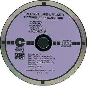 Emerson, Lake & Palmer - Pictures At An Exhibition (1972) [W.German Target CD] RE-UPLOAD
