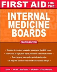 First Aid for the Internal Medicine Boards (2nd edition) [Repost]