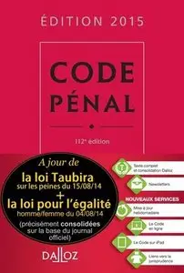 Yves Mayaud, Carole Gayet, "Code pénal 2015"