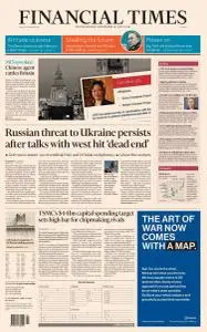 Financial Times Europe - January 14, 2022