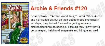 ARCHIE AND FRIENDS 120 