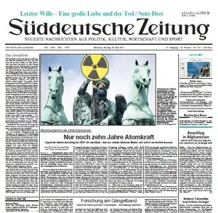 Süddeutsche Zeitung vom 30 Mai 2011