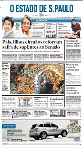 Jornal O Estado de SP em PDF, Domingo, 18 de Julho de 2010