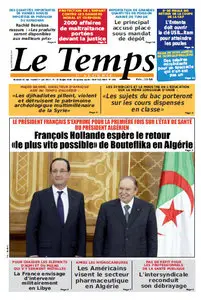 Le Temps Algérie - Vendredi 31 Mai et Samedi 1er Juin 2013