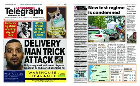 Lancashire Telegraph (Blackburn, Darwen, Hyndburn, Ribble Valley) – October 07, 2020