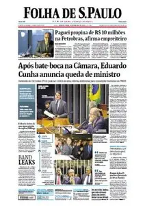 Folha de São Paulo - 19 de março de 2015 - Quinta