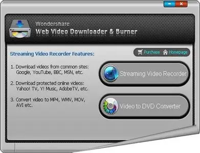 Wondershare Web Video Downloader & Burner v1.0.2.0