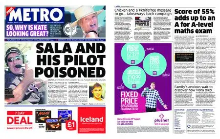 Metro UK – August 15, 2019