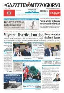 La Gazzetta del Mezzogiorno Bari - 25 Giugno 2018
