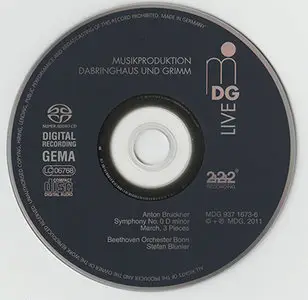 Bruckner - BOB / Blunier - Symphony D minor "Nullte", 3 Pieces, March (2011) {Hybrid-SACD // ISO & HiRes FLAC} [RE-UP]