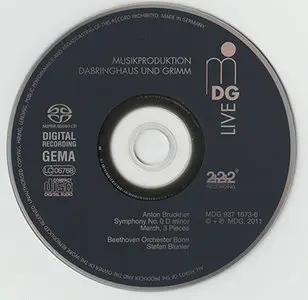 Bruckner - BOB / Blunier - Symphony D minor "Nullte", 3 Pieces, March (2011) {Hybrid-SACD // ISO & HiRes FLAC} 