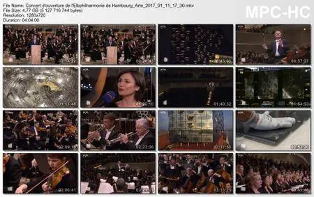 (Arte) Concert d'ouverture de l'Elbphilharmonie de Hambourg | Opening concert of the Hamburg Elbphilharmonie (2017)