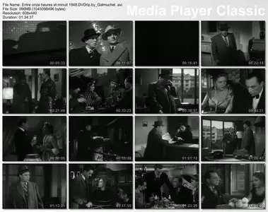 Entre onze heures et minuit (1949)