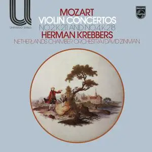 Herman Krebbers - Mozart- Violin Concertos Nos. 4 & 2 (2023) [Official Digital Download]