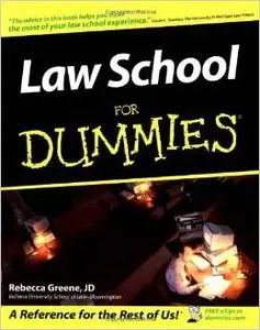 Law School For Dummies by Rebecca Fae Greene [Repost] 