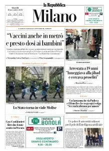 la Repubblica Milano - 18 Novembre 2021