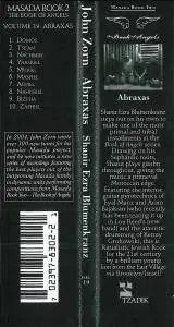 John Zorn & Shanir Ezra Blumenkranz - Abraxas: Book Of Angels, Vol. 19 (2012) {Tzadik TZ 8302}