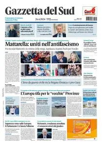 Gazzetta del Sud Catanzaro - 26 Aprile 2024