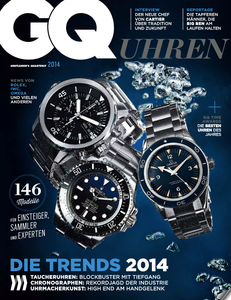 GQ - Männer- und Lifestyle-Magazin Sonderheft: Uhren 2014