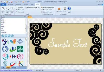 EximiousSoft Business Card Designer 5.11 + Portable