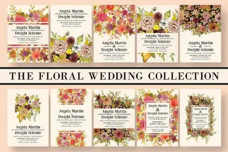 CreativeMarket - The Floral Wedding Collection
