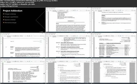 Construction Estimating: Specifications and CSI MasterFormat