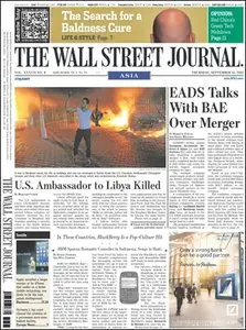 The Wall Street Journal - 13 September 2012 (Asia)