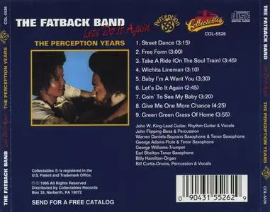 The Fatback Band - Let's Do It Again (1972) {Collectables}