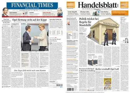 FinancialTimes Deutschland & Handelsblatt vom 15.05.2009