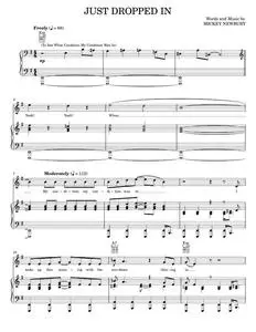 Just Dropped In (To See What Condition My Condition Was In) - Kenny Rogers, Willie Nelson (Piano-Vocal-Guitar)